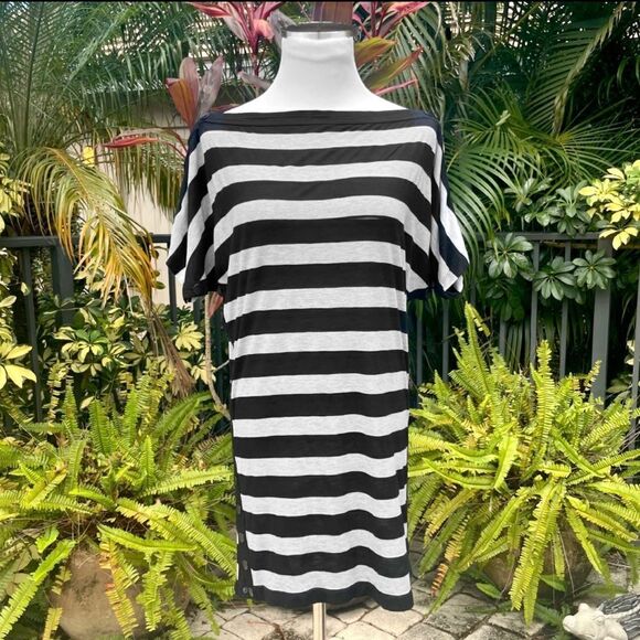 Robert Rodriguez Striped Tunic Dress - Picture 2 of 8